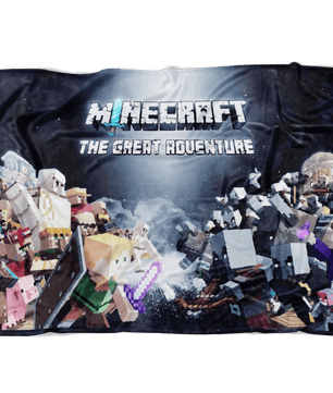 Minecraft Fleece Blanket Minecraft War Black Blanket LS0732 - Lusy Store