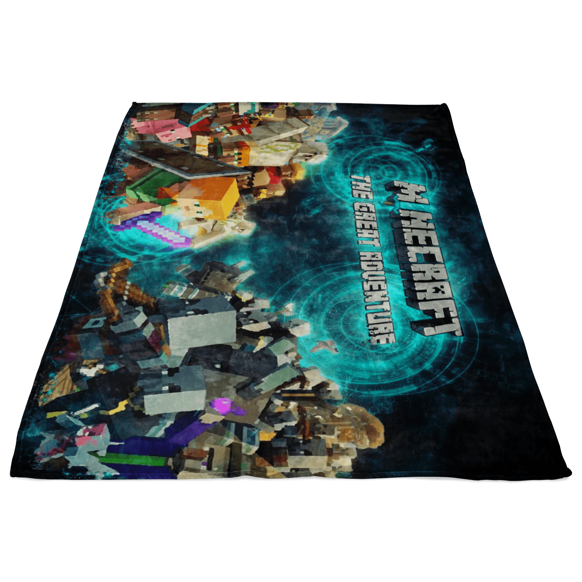 Minecraft Fleece Blanket Minecraft War BlackBlanket LS0761 - Lusy Store