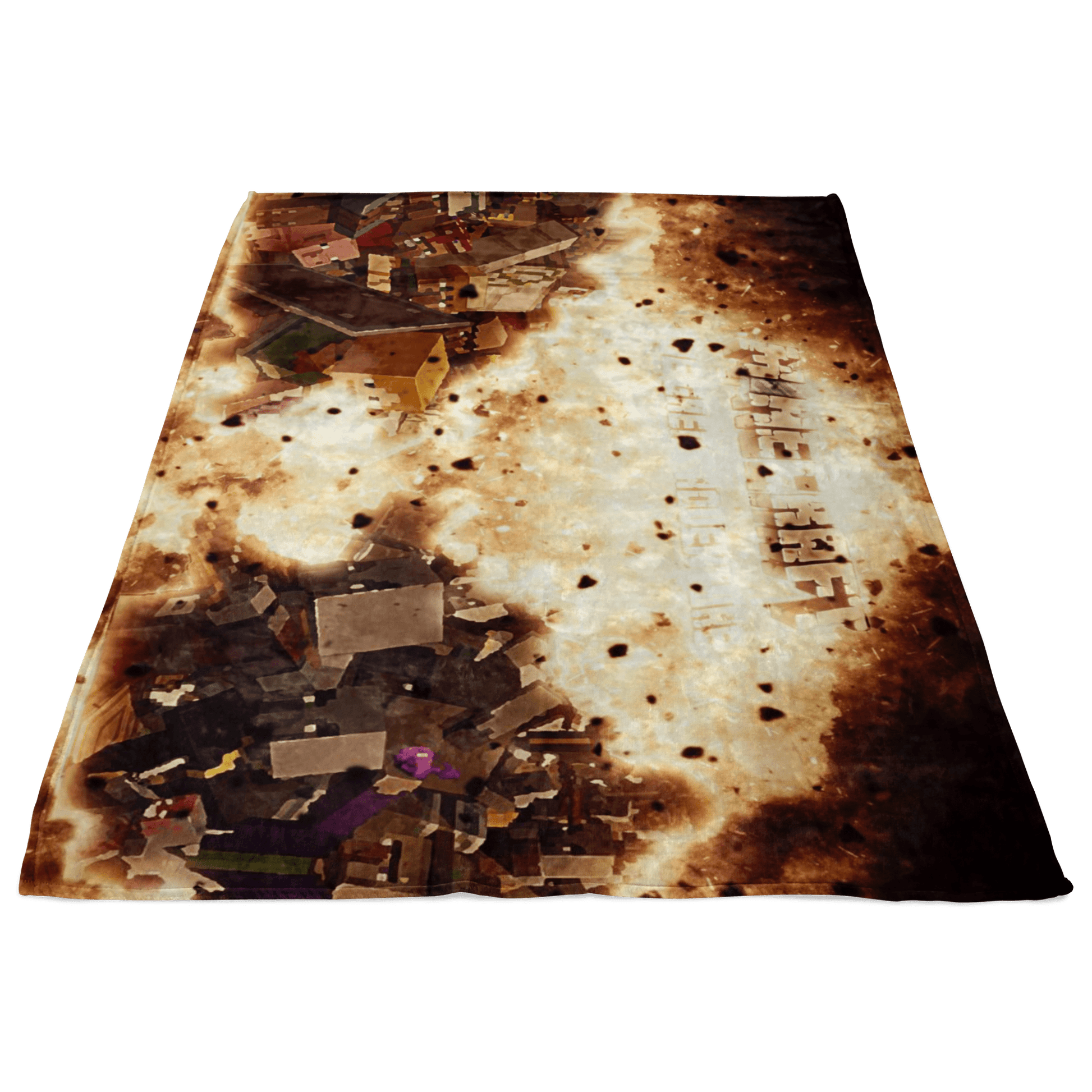 Minecraft Fleece Blanket Minecraft War Blasting Black Blanket - Lusy Store