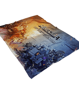 Minecraft Fleece Blanket Minecraft War Champions Colorful Blanket - Lusy Store
