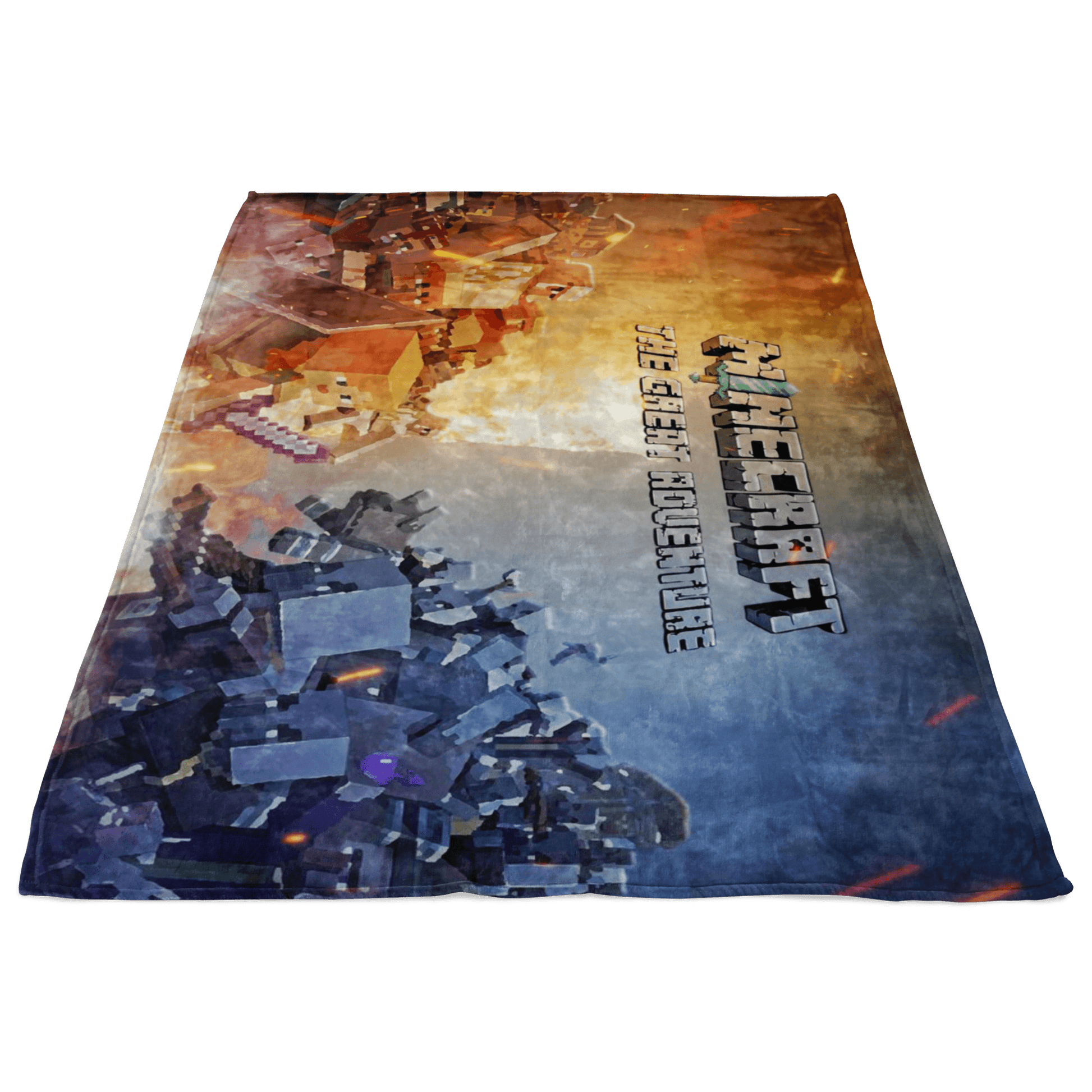 Minecraft Fleece Blanket Minecraft War Champions Colorful Blanket - Lusy Store