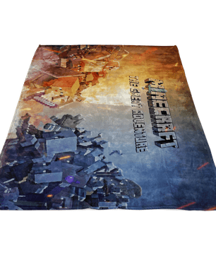 Minecraft Fleece Blanket Minecraft War Champions Colorful Blanket - Lusy Store