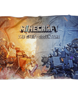 Minecraft Fleece Blanket Minecraft War Champions Colorful Blanket - Lusy Store