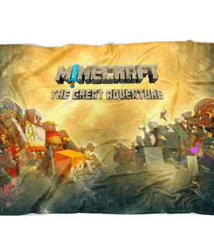 Minecraft Fleece Blanket Minecraft War Colorful Blanket LS0740 - Lusy Store