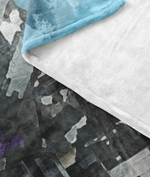 Minecraft Fleece Blanket Minecraft War Flex Grey Blanket - Lusy Store