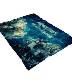 Minecraft Fleece Blanket Minecraft War Impulse Blue Blanket Warm And Super Comfortable Best Gift For Kids - Lusy Store