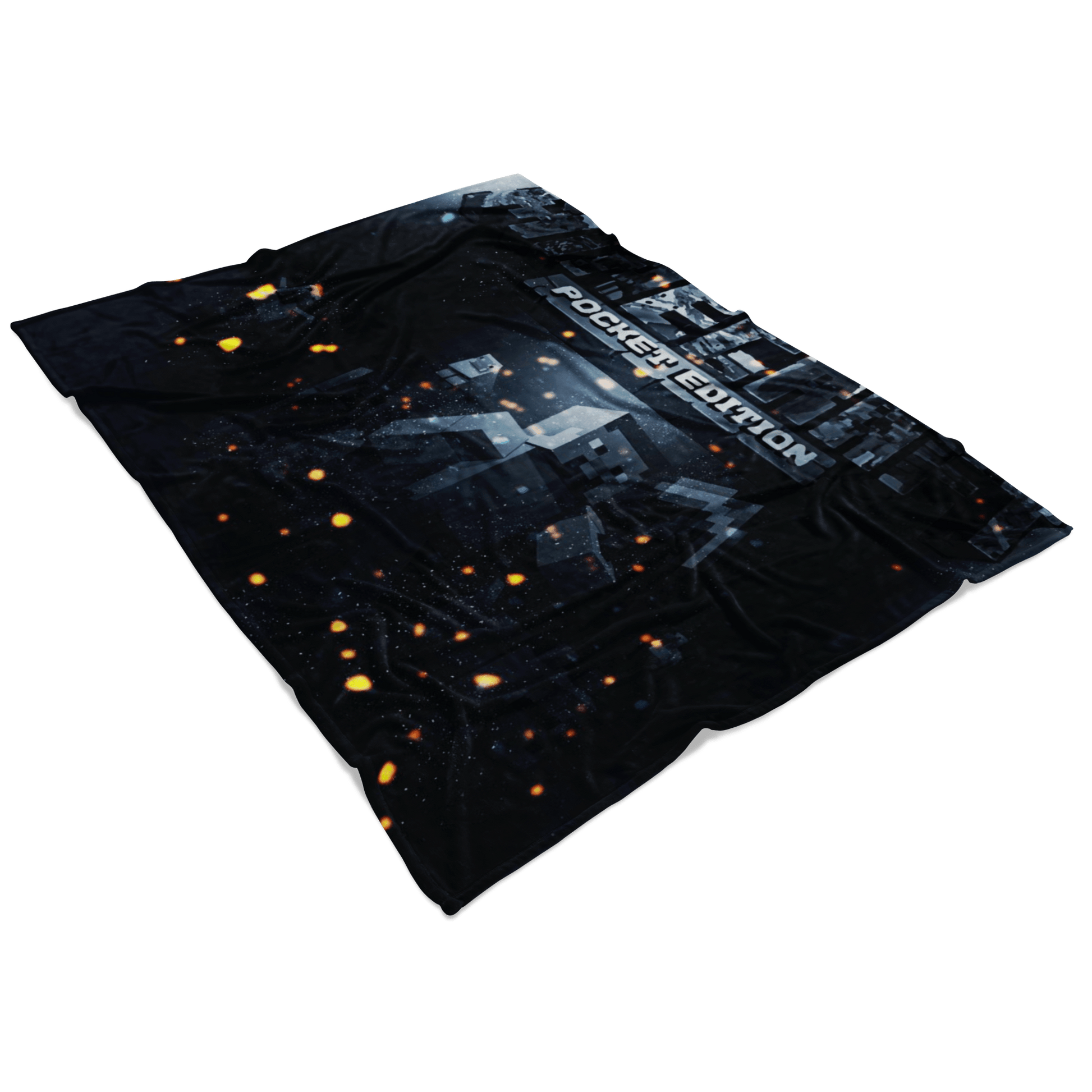 Minecraft Fleece Blanket Mythic Black Blanket - Lusy Store