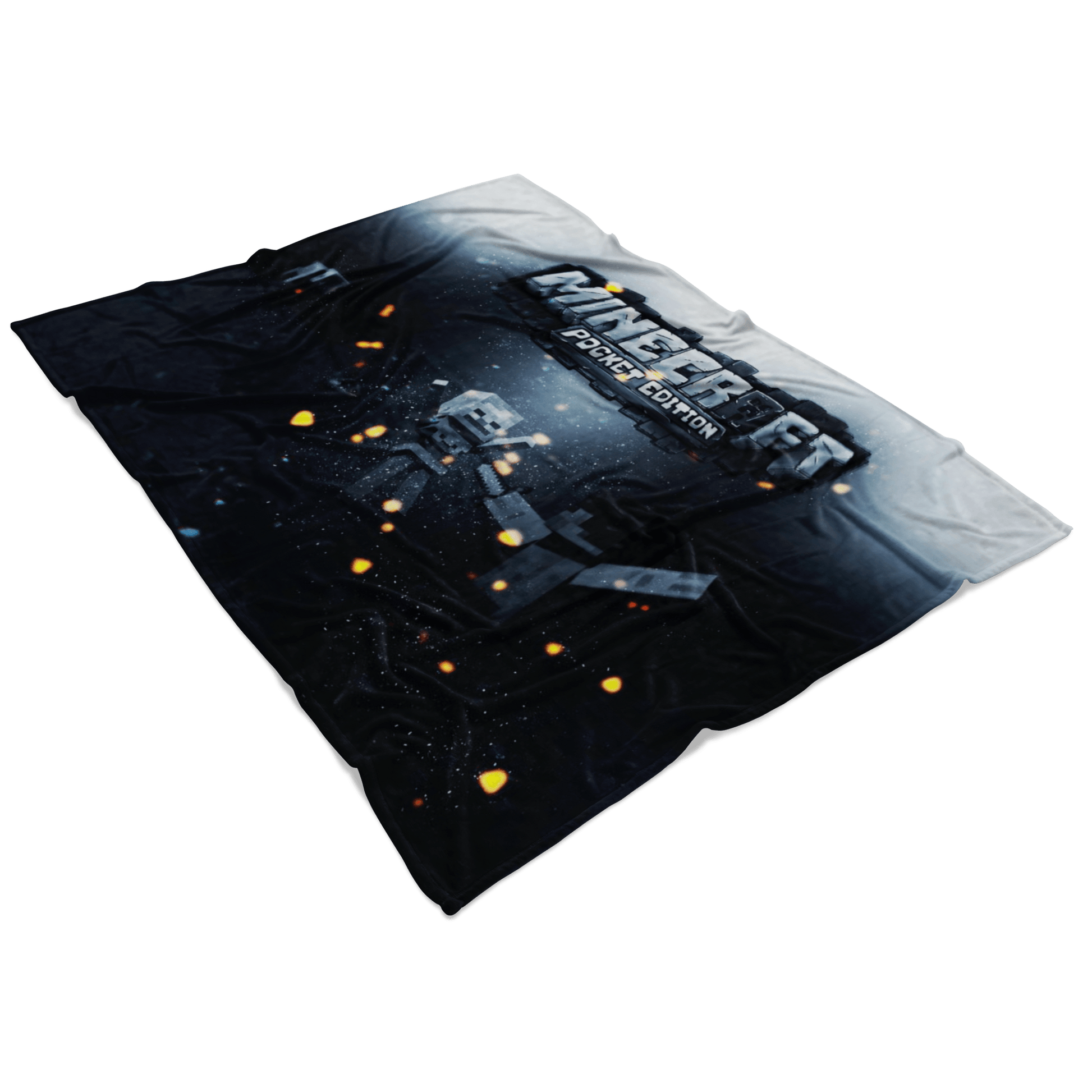 Minecraft Fleece Blanket Mythic Black Blanket - Lusy Store