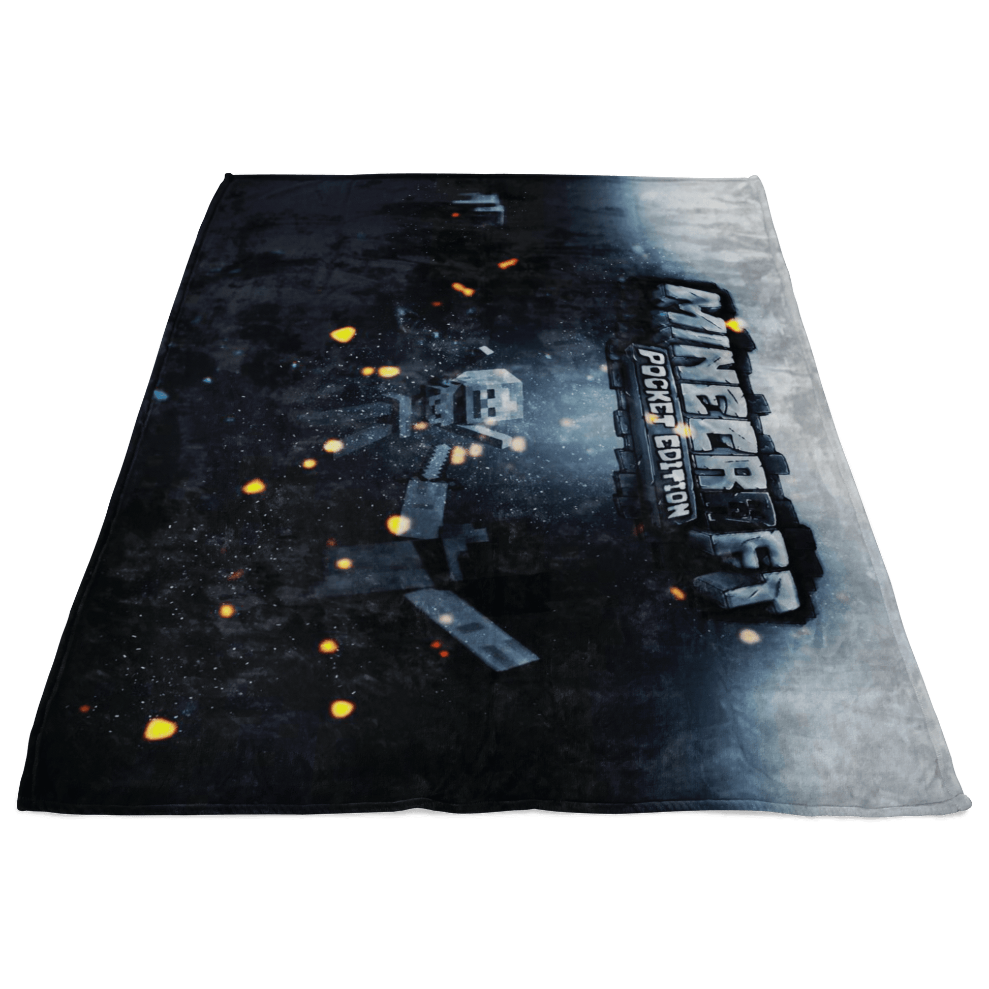 Minecraft Fleece Blanket Mythic Black Blanket - Lusy Store