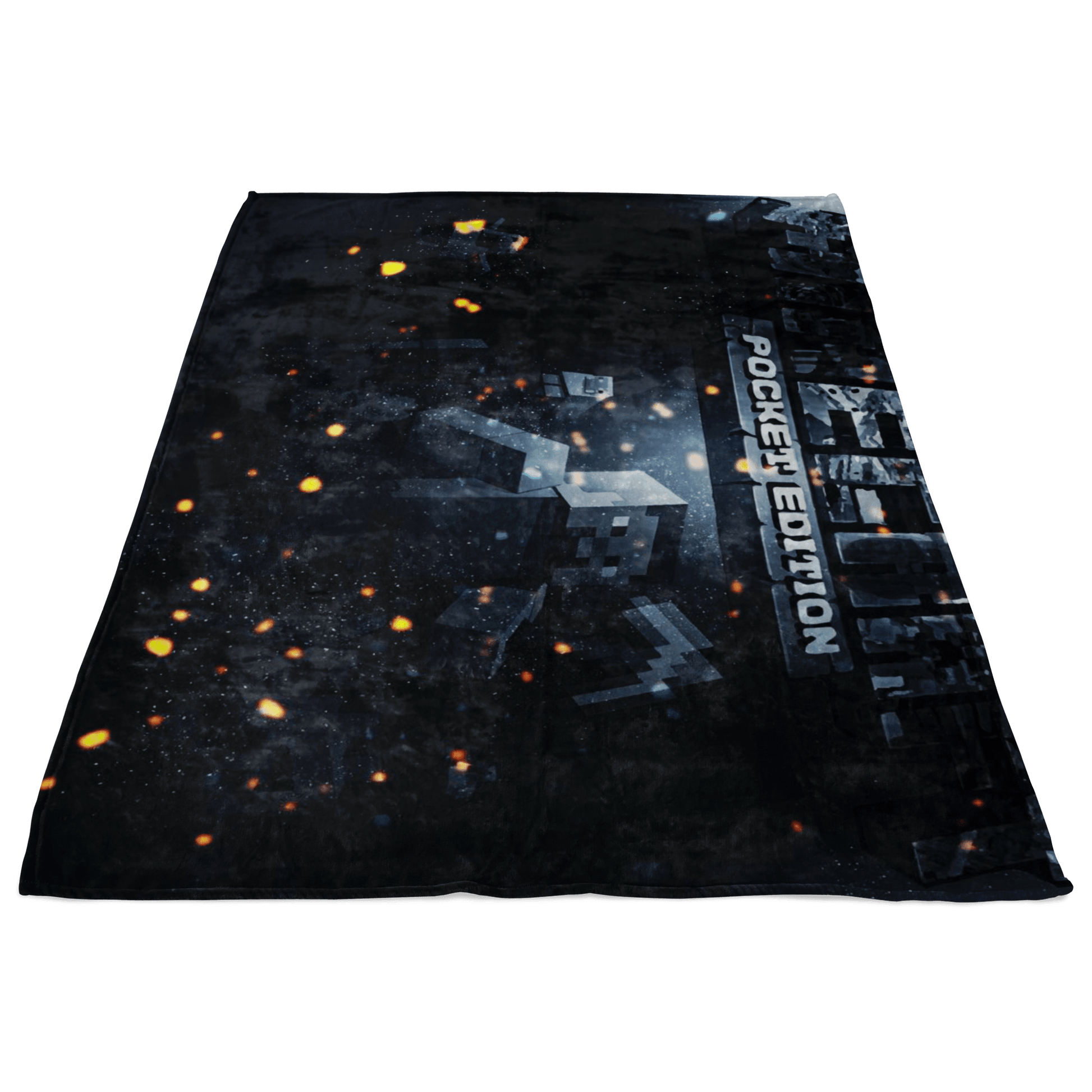 Minecraft Fleece Blanket Mythic Black Blanket - Lusy Store