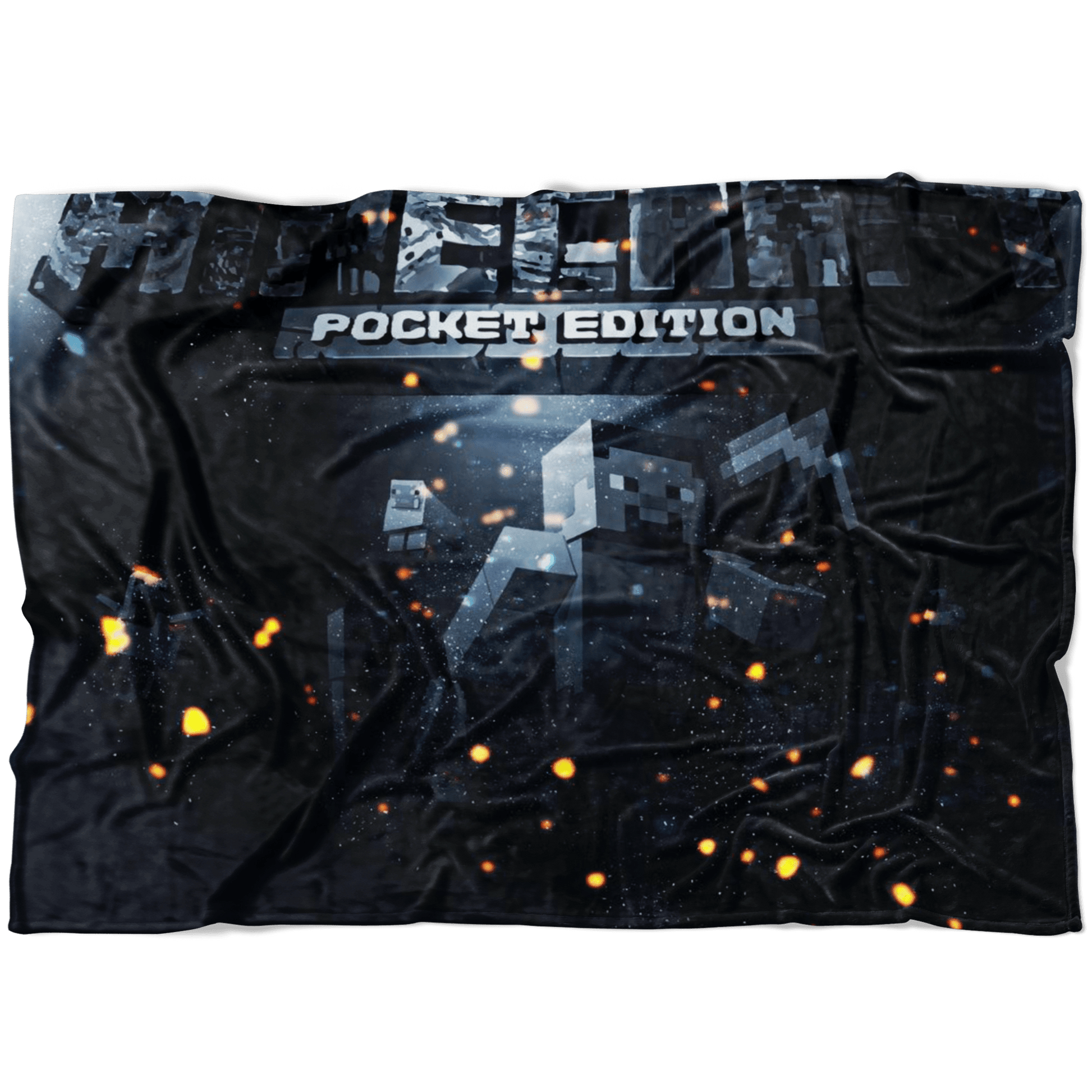 Minecraft Fleece Blanket Mythic Black Blanket - Lusy Store