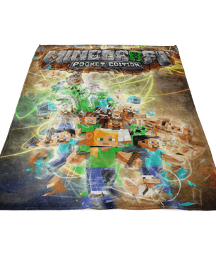 Minecraft Fleece Blanket Plasma Blanket - Lusy Store