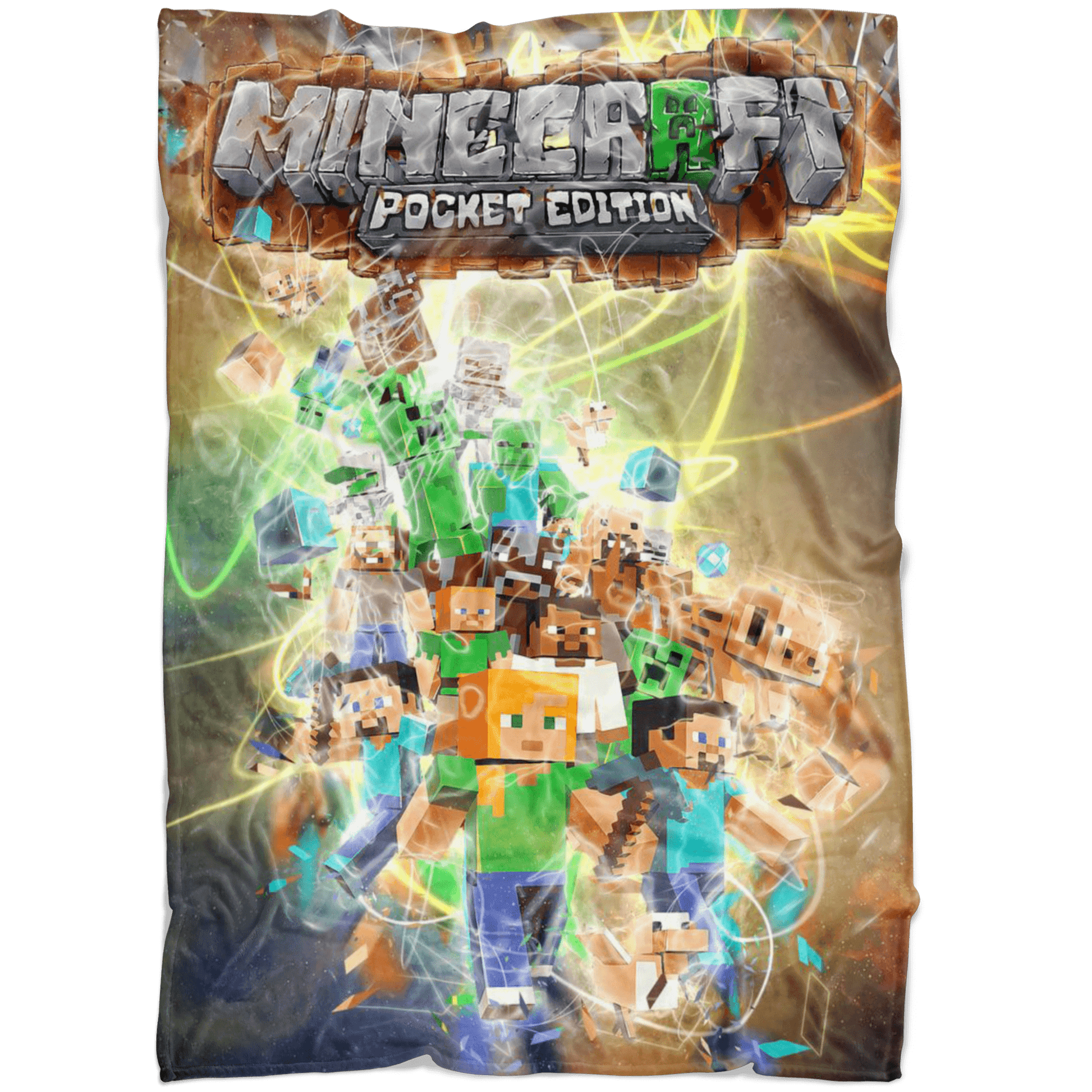 Minecraft Fleece Blanket Plasma Blanket - Lusy Store