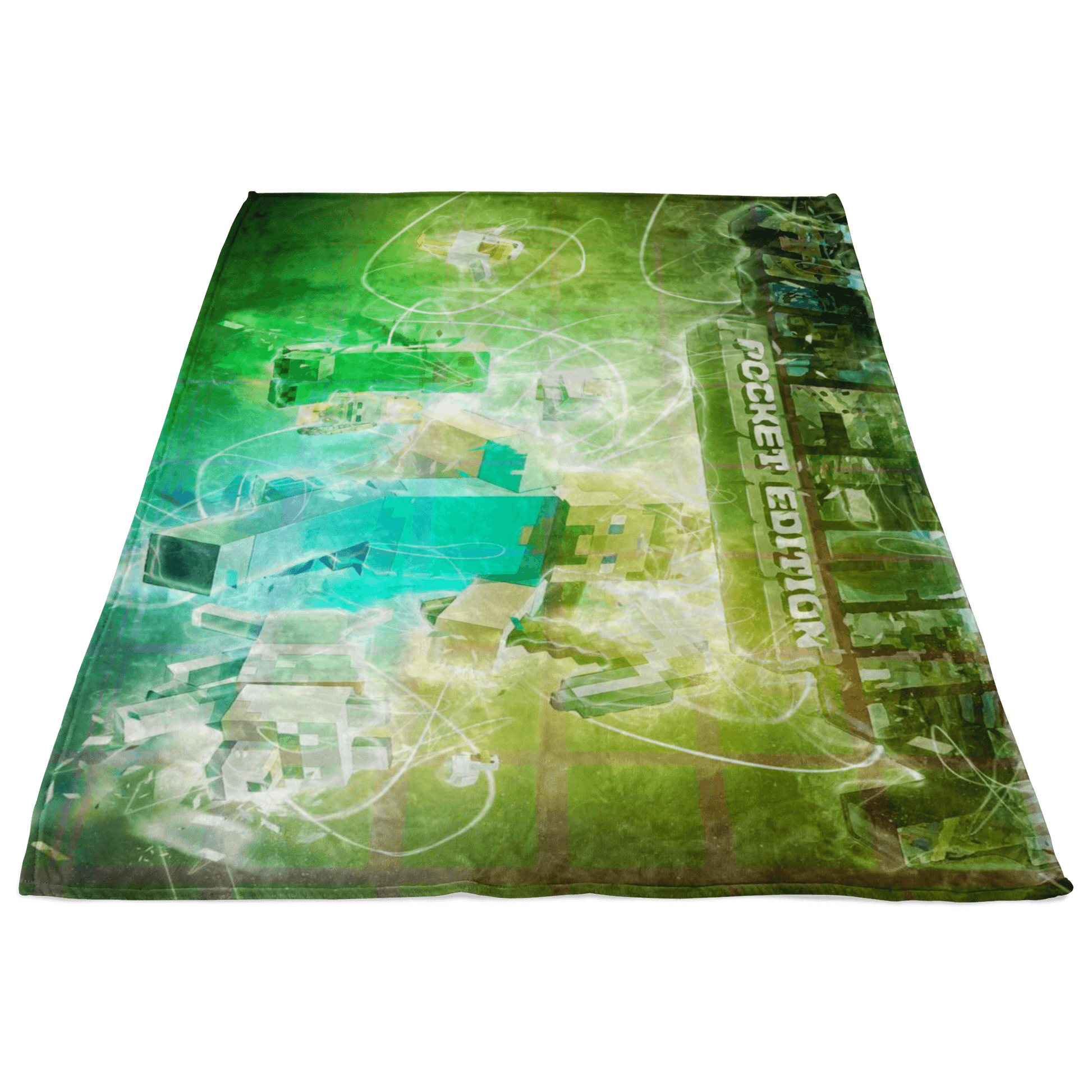 Minecraft Fleece Blanket Plasma Green Blanket - Lusy Store