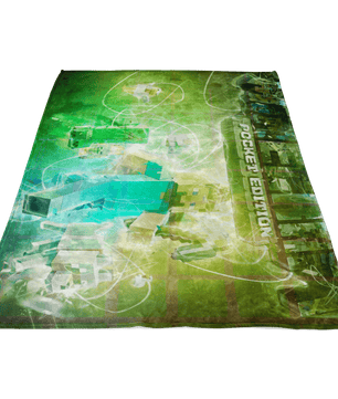 Minecraft Fleece Blanket Plasma Green Blanket - Lusy Store