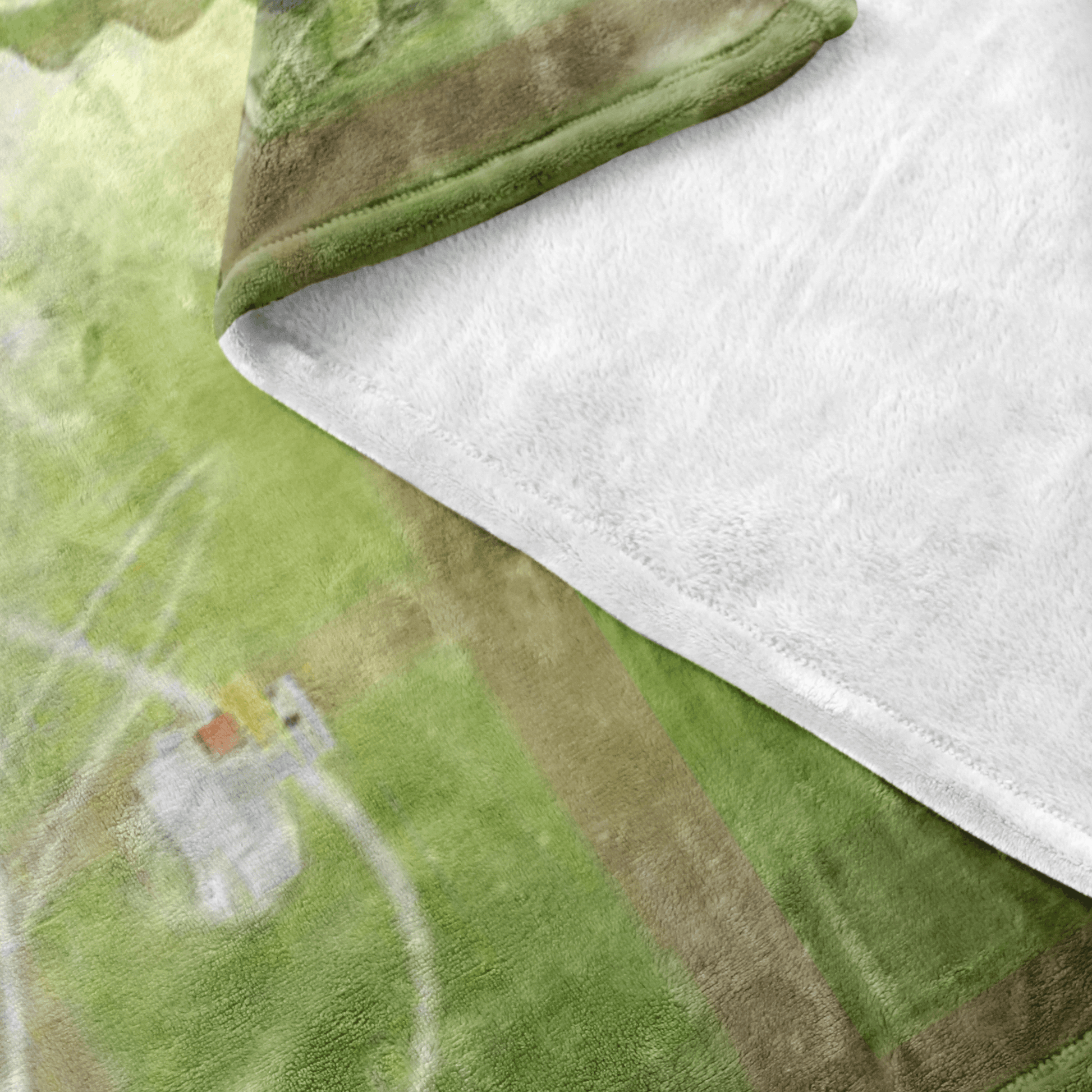 Minecraft Fleece Blanket Plasma Green Blanket - Lusy Store