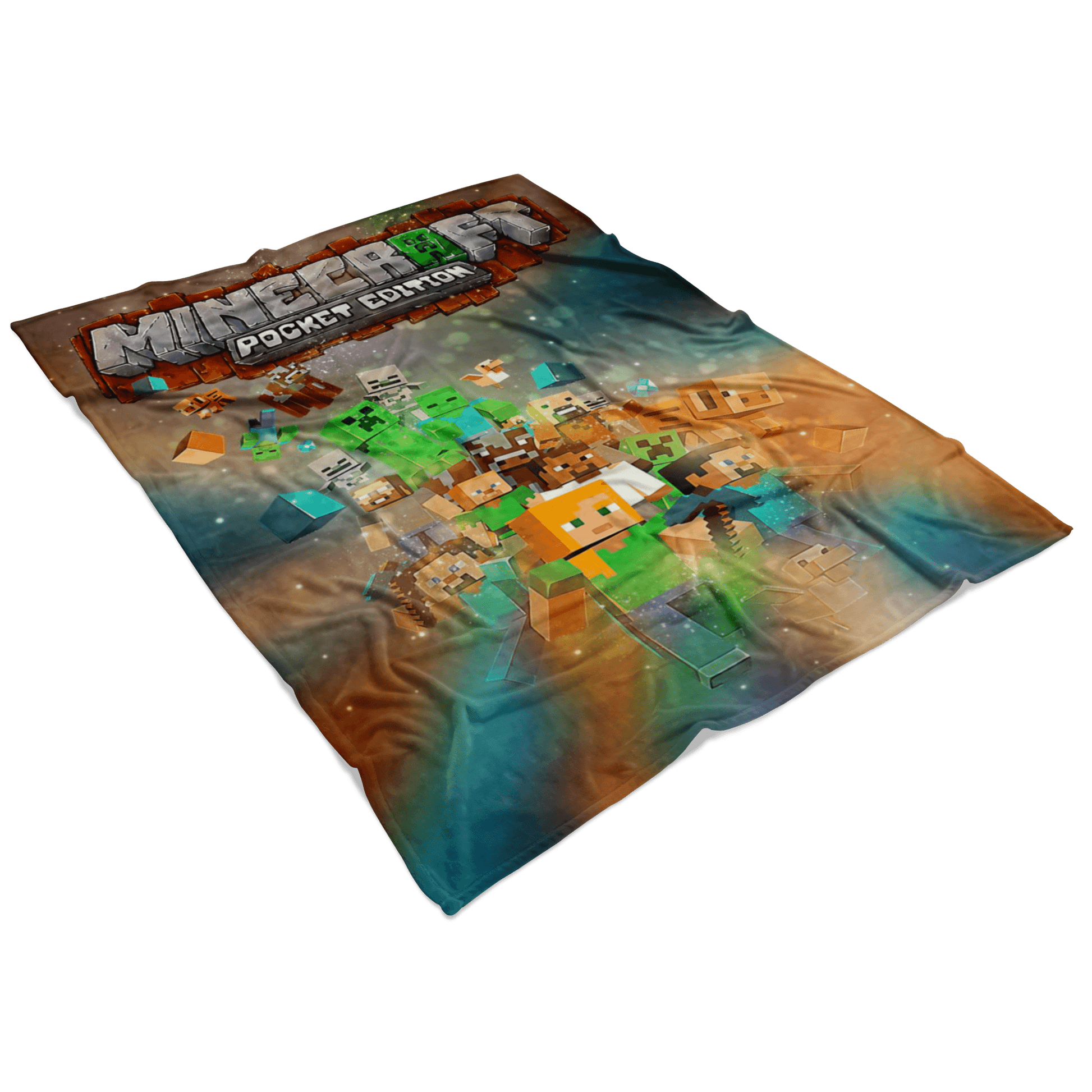 Minecraft Fleece Blanket Portfolium Blanket - Lusy Store