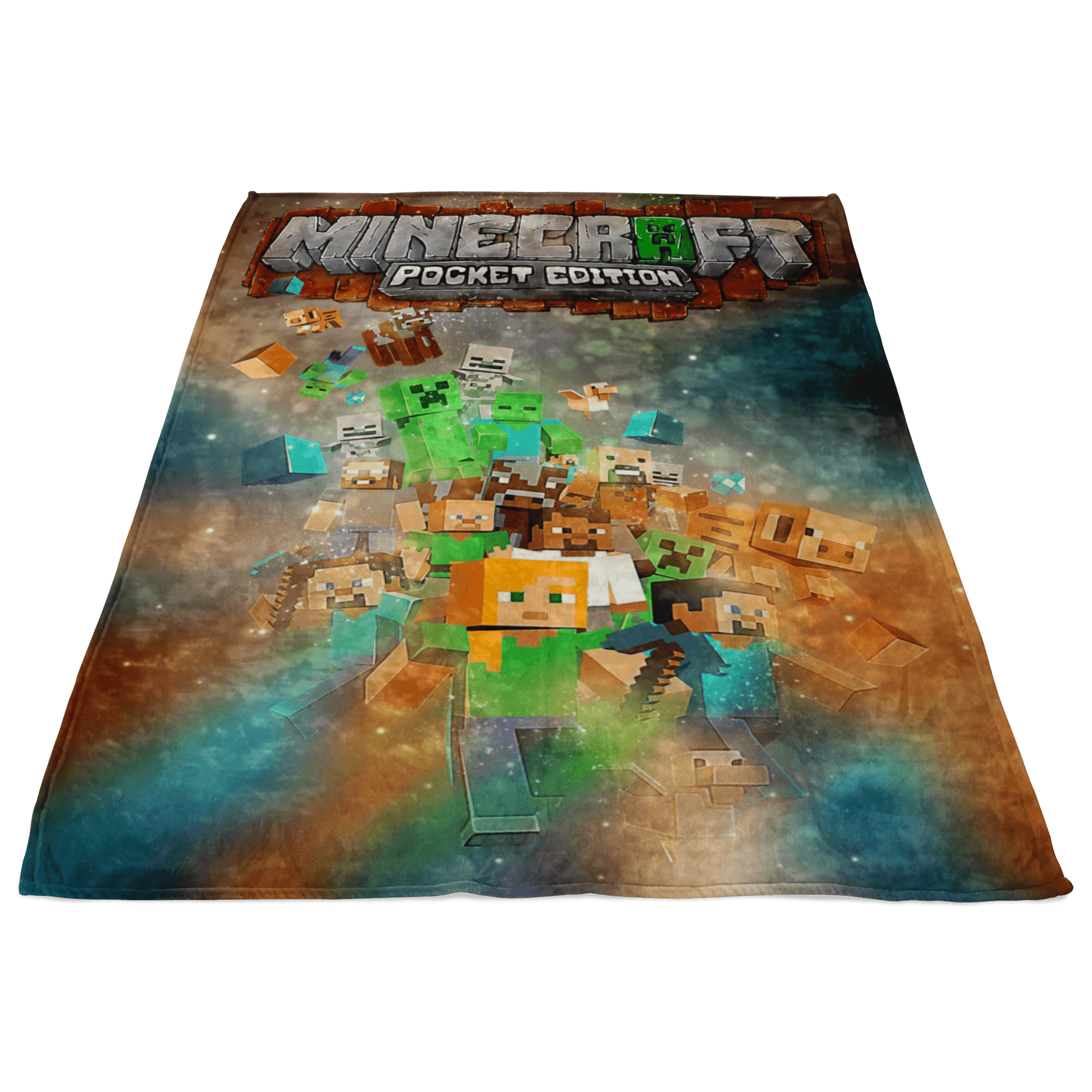 Minecraft Fleece Blanket Portfolium Blanket - Lusy Store