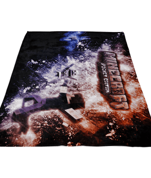 Minecraft Fleece Blanket Revolution Black Blanket - Lusy Store