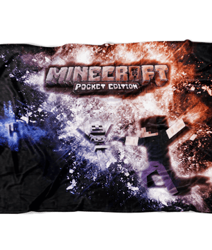 Minecraft Fleece Blanket Revolution Black Blanket - Lusy Store