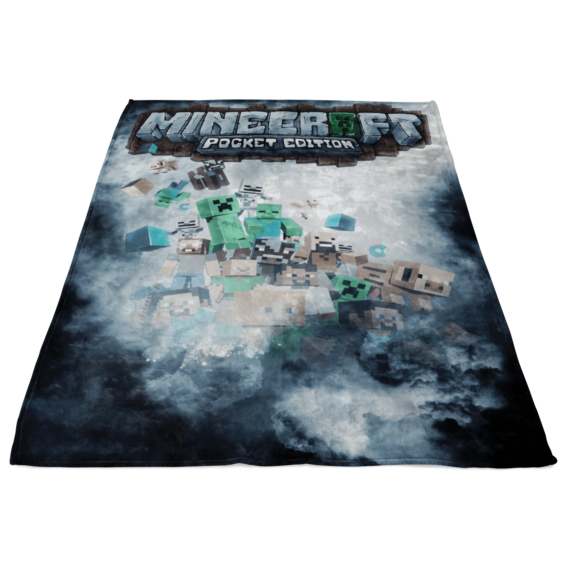 Minecraft Fleece Blanket Rime Black Blanket - Lusy Store