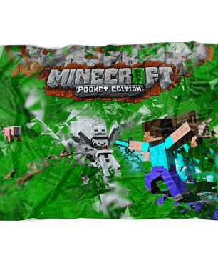 Minecraft Fleece Blanket Seizure Green Blanket - Lusy Store