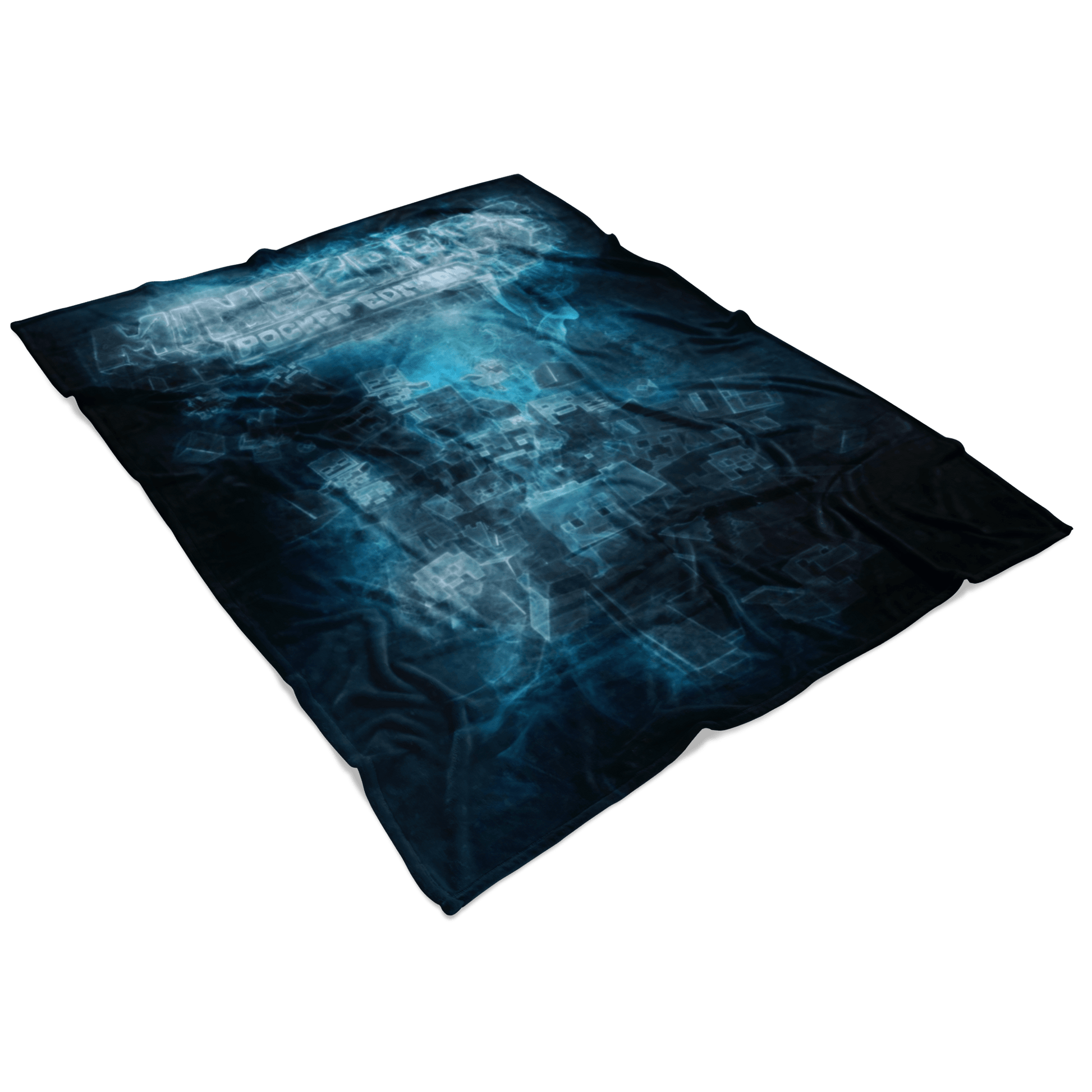 Minecraft Fleece Blanket Smoke Black Blanket - Lusy Store