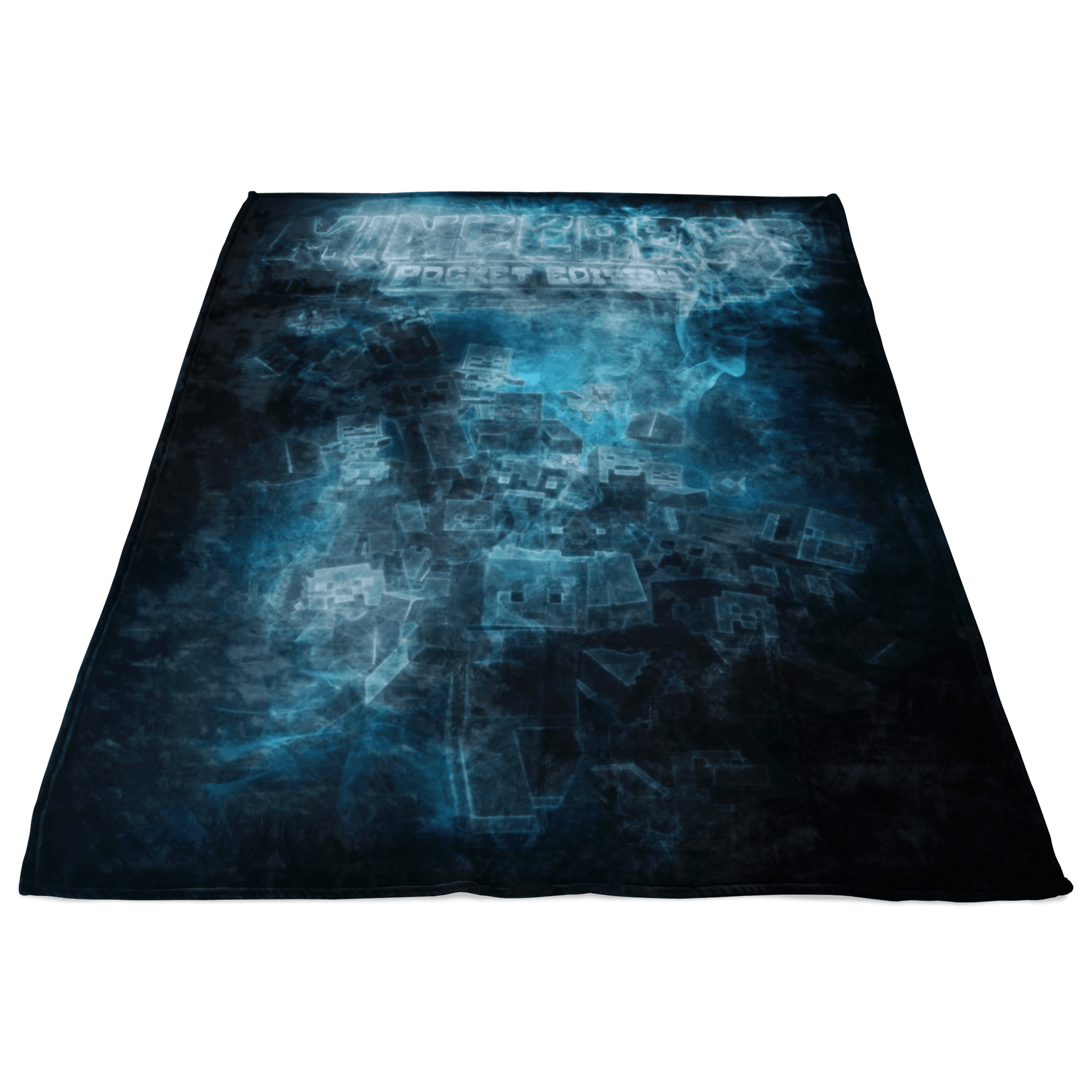 Minecraft Fleece Blanket Smoke Black Blanket - Lusy Store