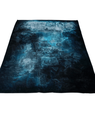 Minecraft Fleece Blanket Smoke Black Blanket - Lusy Store