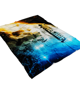 Minecraft Fleece Blanket Steve Color Commando Black Blanket - Lusy Store