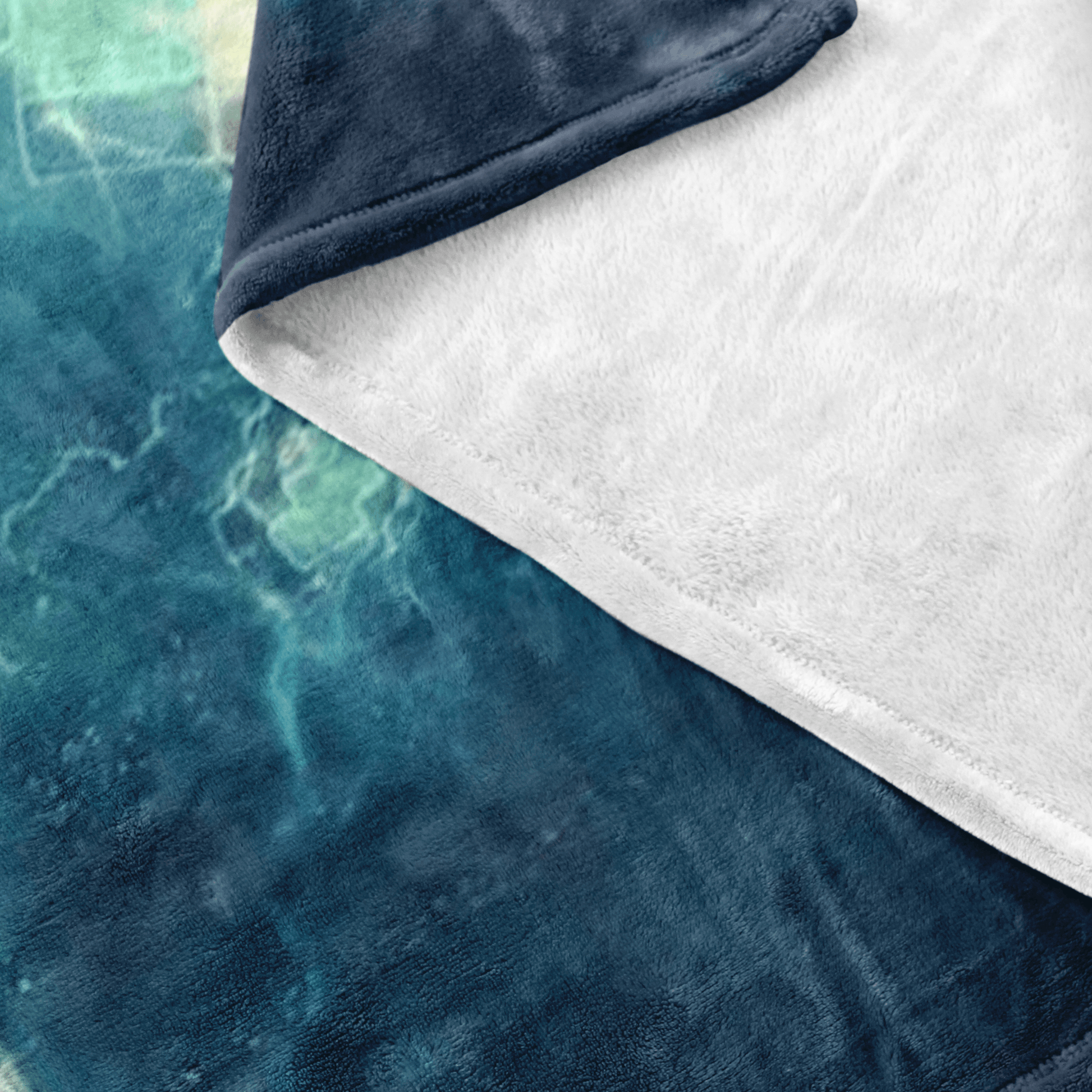 Minecraft Fleece Blanket Steve Diamond Sword Impulse Blue Blanket - Lusy Store