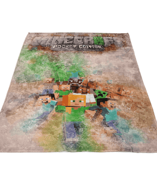 Minecraft Fleece Blanket Valentinum Blanket - Lusy Store