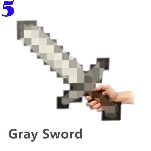 Minecraft Foam Weapons Model Toy Brinquedos for Kids Gifts diamond minecraft sword - Lusy Store