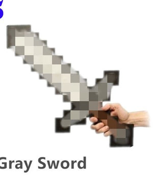 Minecraft Foam Weapons Model Toy Brinquedos for Kids Gifts diamond minecraft sword - Lusy Store