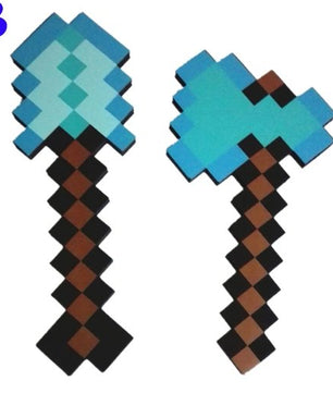 Minecraft Foam Weapons Model Toy Brinquedos for Kids Gifts diamond minecraft sword - Lusy Store