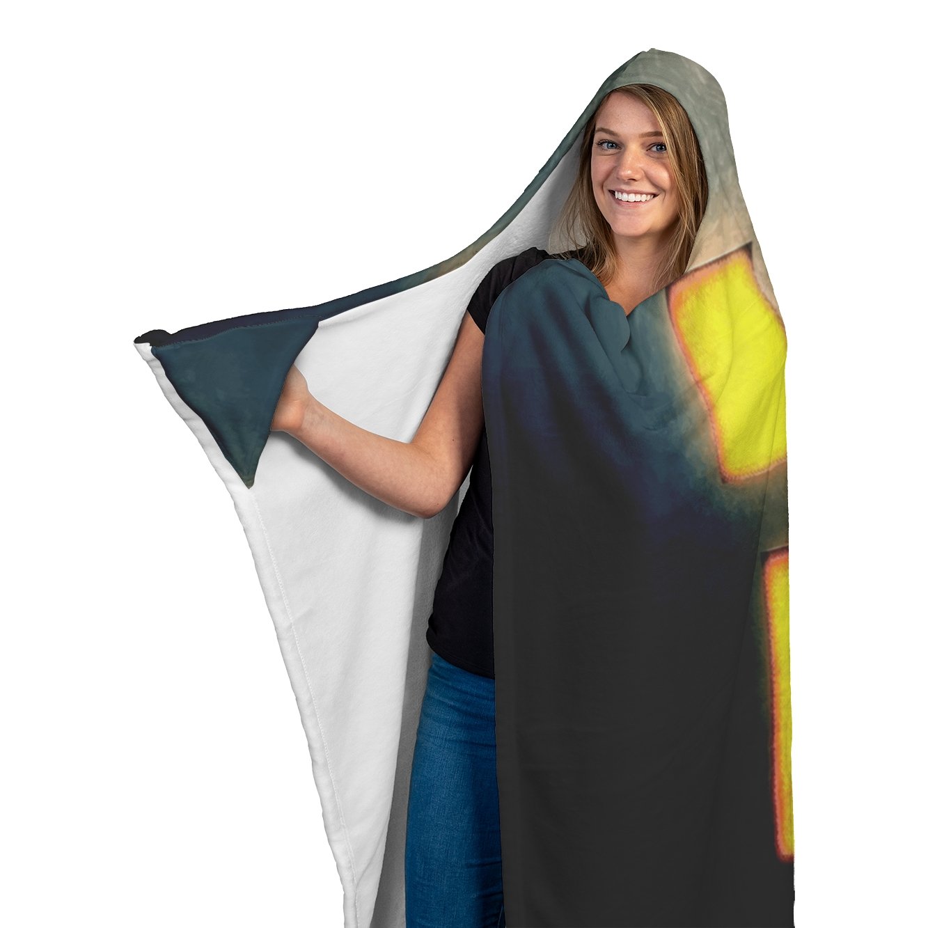 Minecraft Hooded Blanket Creeper Minecraft Fleece Soft Blanket MC896 - Lusy Store