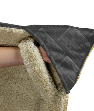 Minecraft Hooded Blanket Creeper Minecraft Fleece Soft Grey Blanket MC907 - Lusy Store