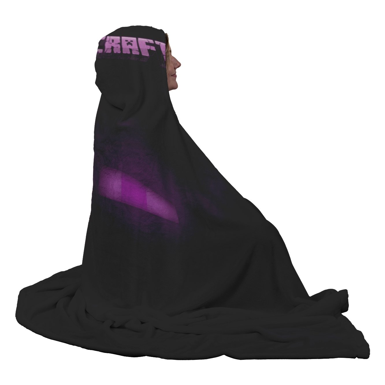 Minecraft Hooded Blanket Ender Dragon Fleece Soft Blanket MC889 - Lusy Store