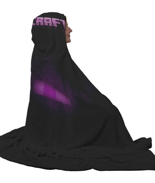 Minecraft Hooded Blanket Ender Dragon Fleece Soft Blanket MC889 - Lusy Store