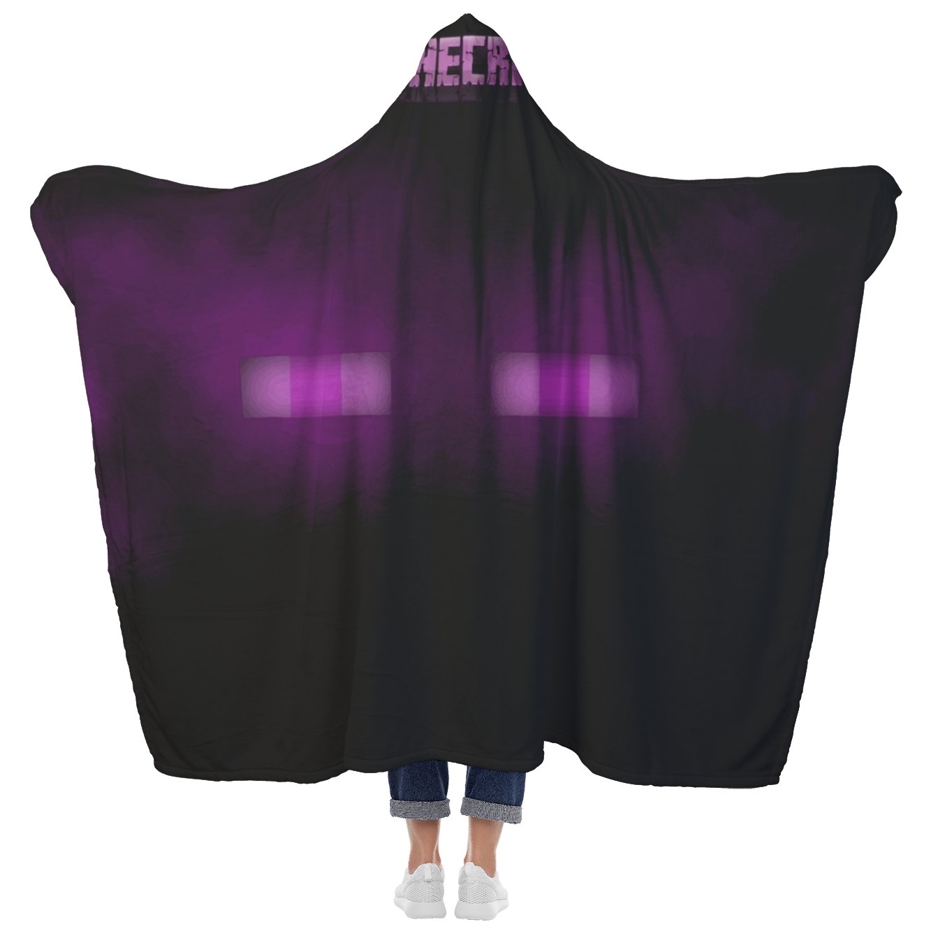 Minecraft Hooded Blanket Ender Dragon Fleece Soft Blanket MC889 - Lusy Store