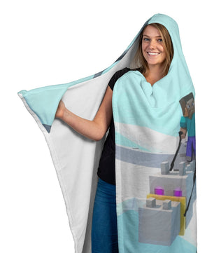 Minecraft Hooded Blanket How Train Your Dragon Fleece Soft Blanket MC911 - Lusy Store