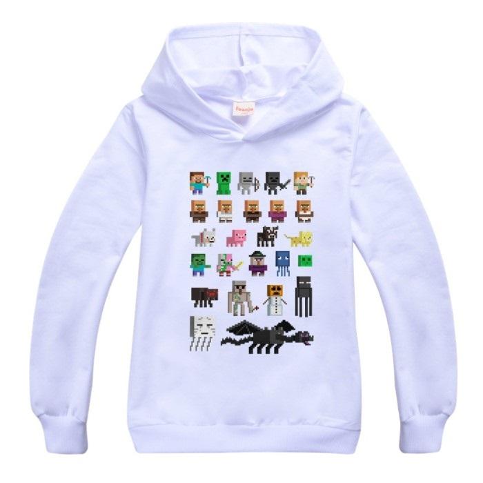 Minecraft Hoodie Boys and Girls Long Sleeves For Childrens - Lusy Store