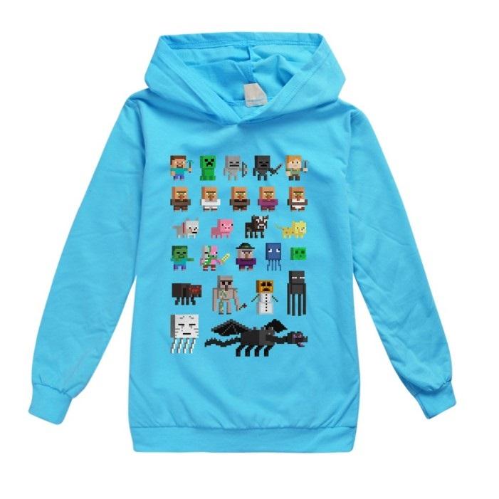 Minecraft Hoodie Boys and Girls Long Sleeves For Childrens HD02 - Lusy Store