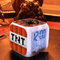 Minecraft Lamp Touch light Minecraft Alarm Clock with LED 8 x 8 x 8cm TNT