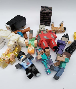 Minecraft Mini Figures 10pcs/lot Minecraft Blocks Toy Dolls Action Figures Set Random - Lusy Store