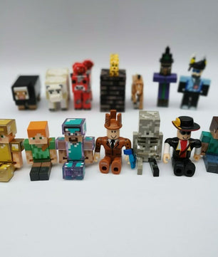 Minecraft Mini Figures 10pcs/lot Minecraft Blocks Toy Dolls Action Figures Set Random - Lusy Store