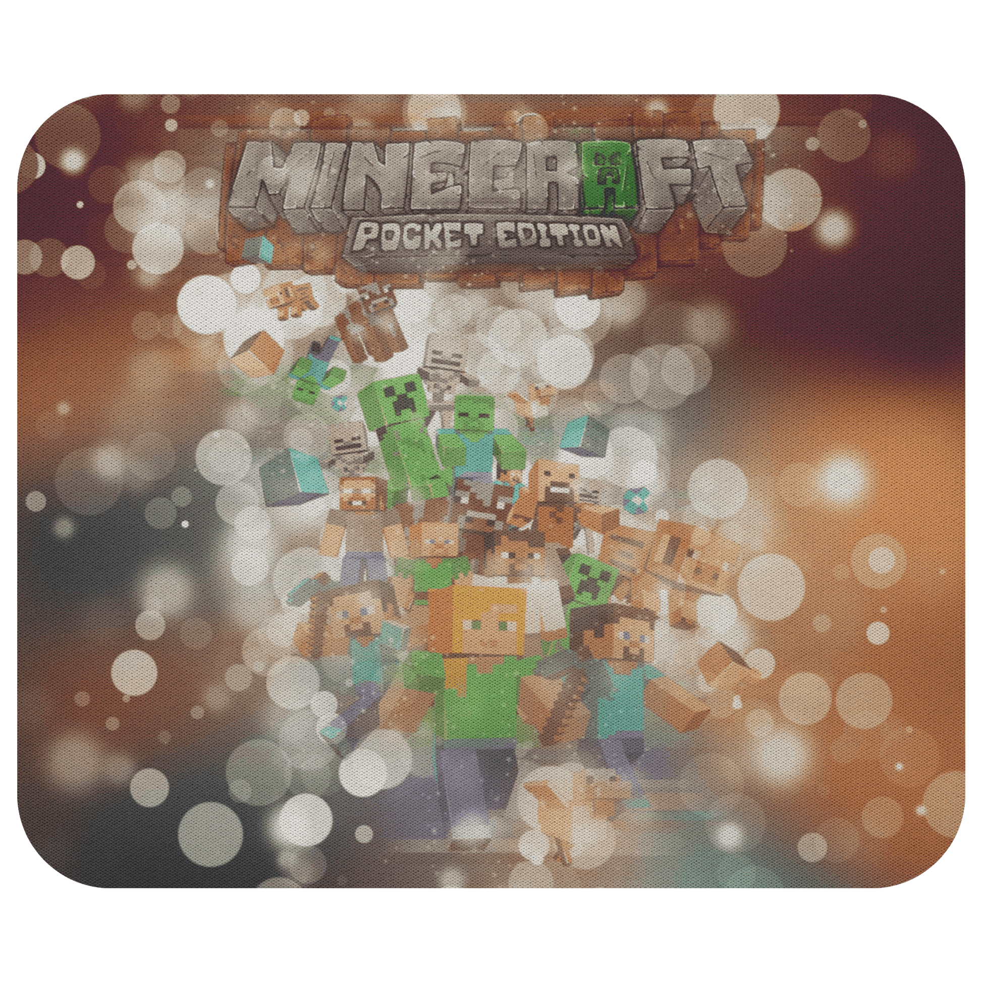 Minecraft Mouse Pad Hoildays Bokeh - Lusy Store