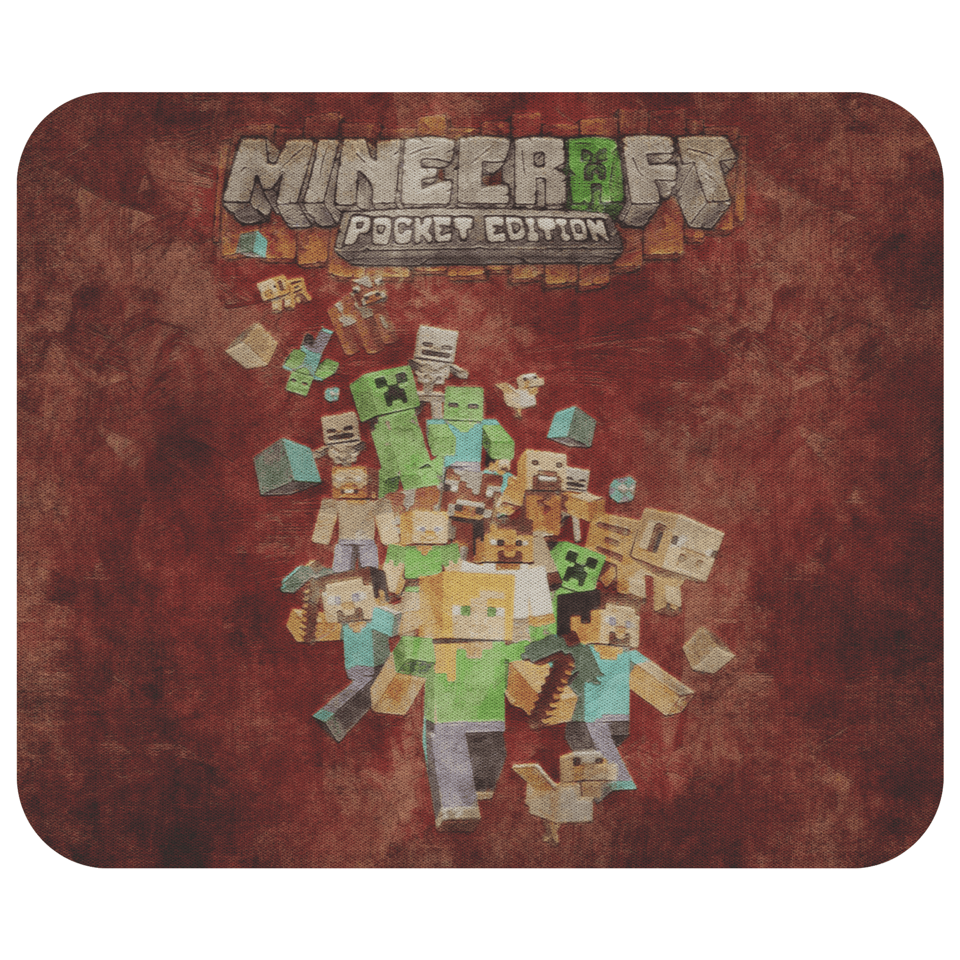 Minecraft Mouse Pad Oil Painting - Lusy Store
