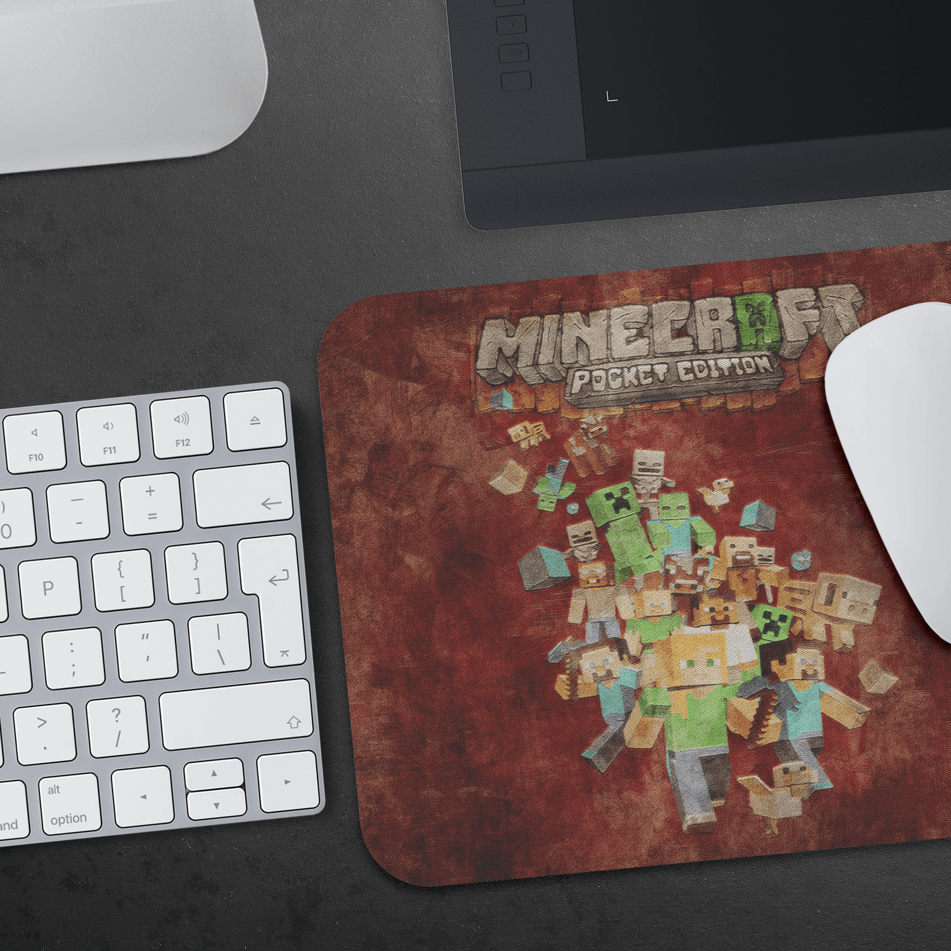 Minecraft Mouse Pad Oil Painting - Lusy Store