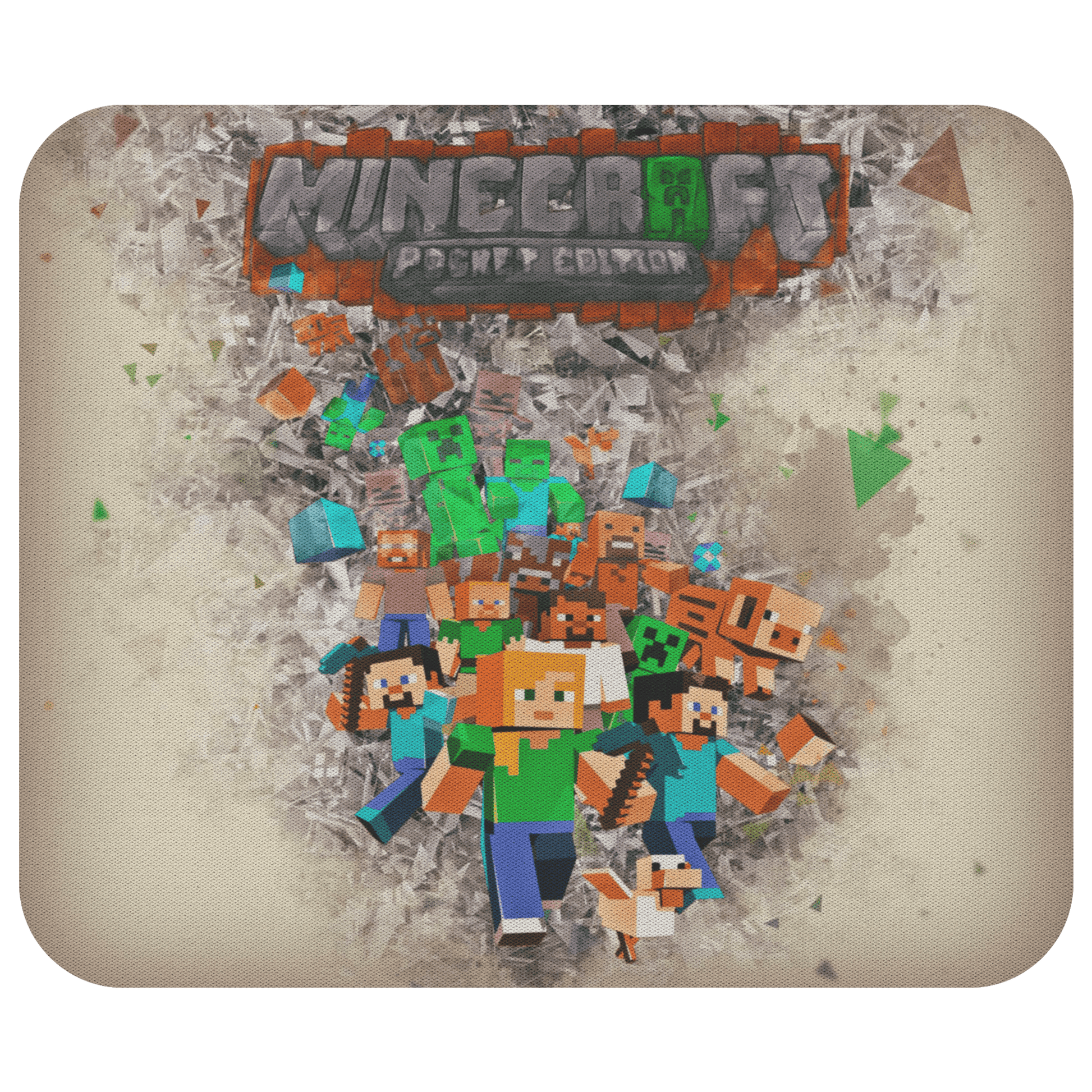 Minecraft Mouse Pad PolyEx - Lusy Store